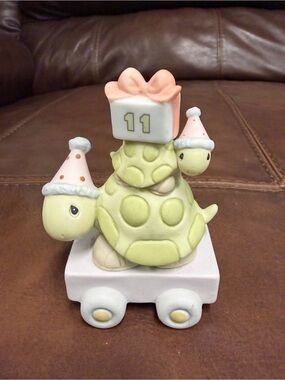 Precious Moments Turtle 11th birthday “ take your time, it’s your birthday” ..84
